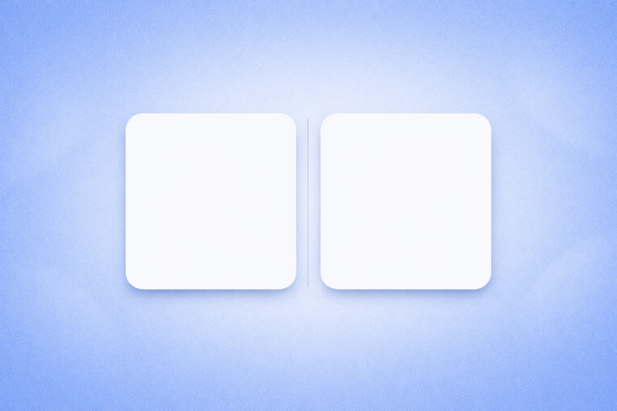 A split-screen comparison of a dedicated AI sales assistant and a custom ChatGPT prompt for prospecting tools
